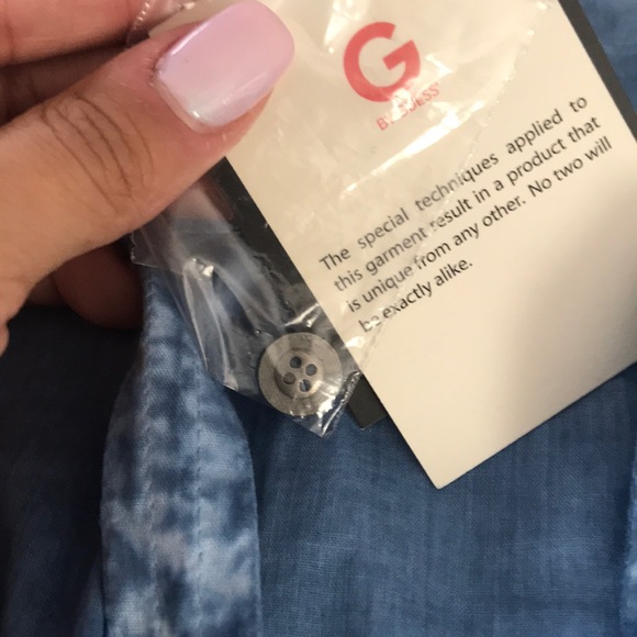 Blue washed top - Picture 4 of 4